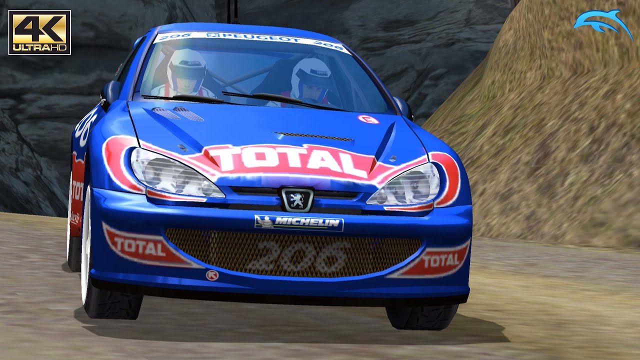 V-Rally 3 - Gamecube Gameplay 4K 2160p (DOLPHIN)