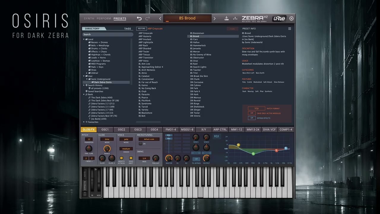 Dark Zebra Osiris Walkthrough Video