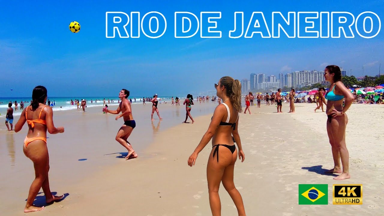 🇧🇷 RIO DE JANEIRO 🌴🌞 Um Dia Maravilhoso na Praia | Barra da Tijuca