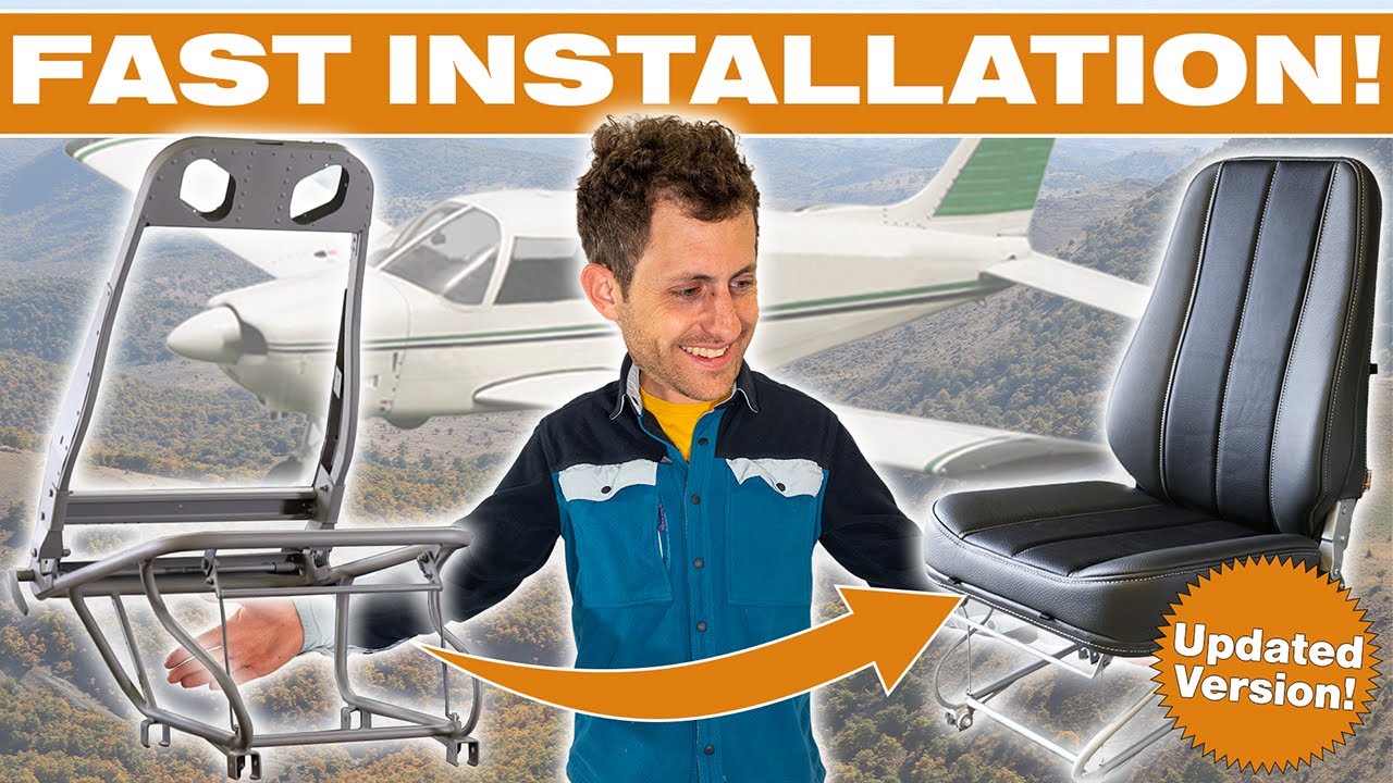 How To Replace Your Aircraft Seats - Piper Installation