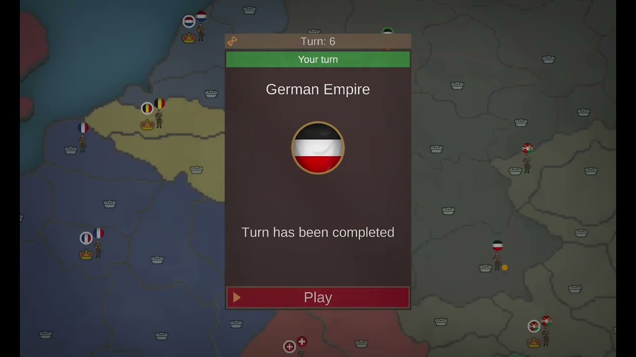 Trying to controll europe as Gemany[Our empire remake]