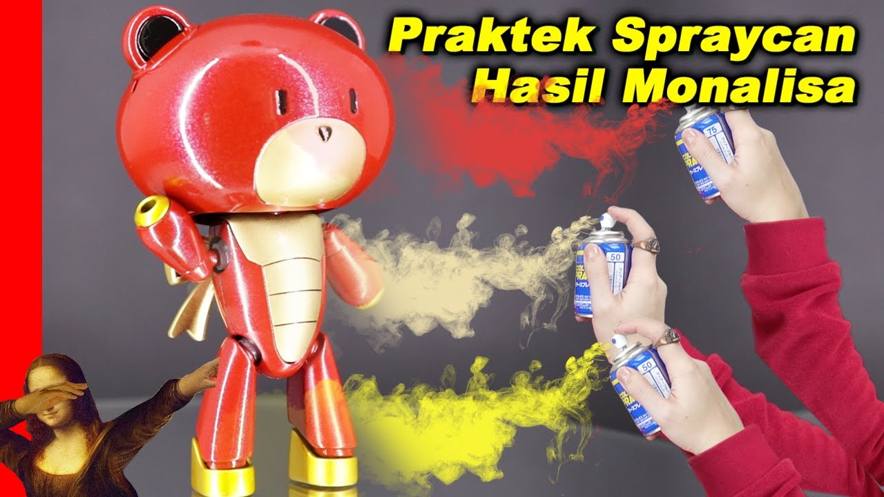 Repaint Model Kit pakai Spraycan Hasil Super!