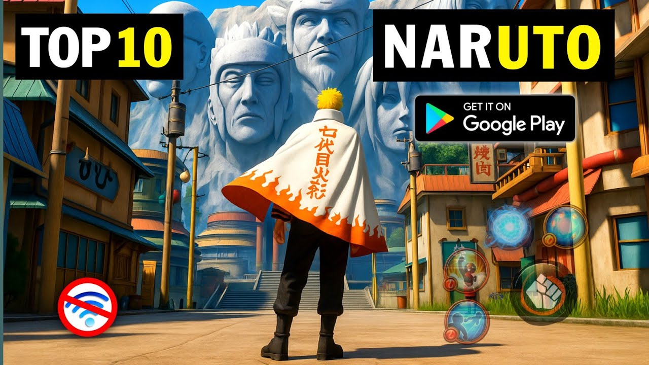Top 10 New Naruto Games For Android In 2025 | High Graphics (Online/Offline)