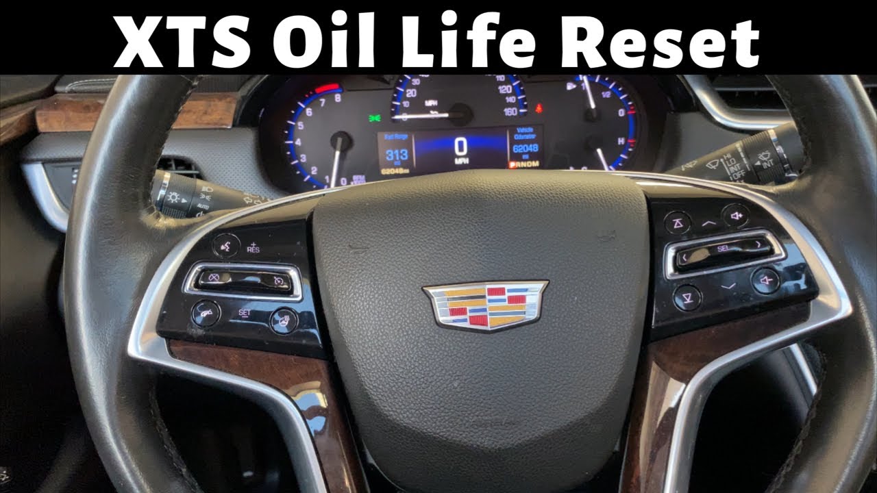 2013 - 2019 Cadillac XTS - How To Reset Oil Life Light - Clear Change Engine Oil Soon