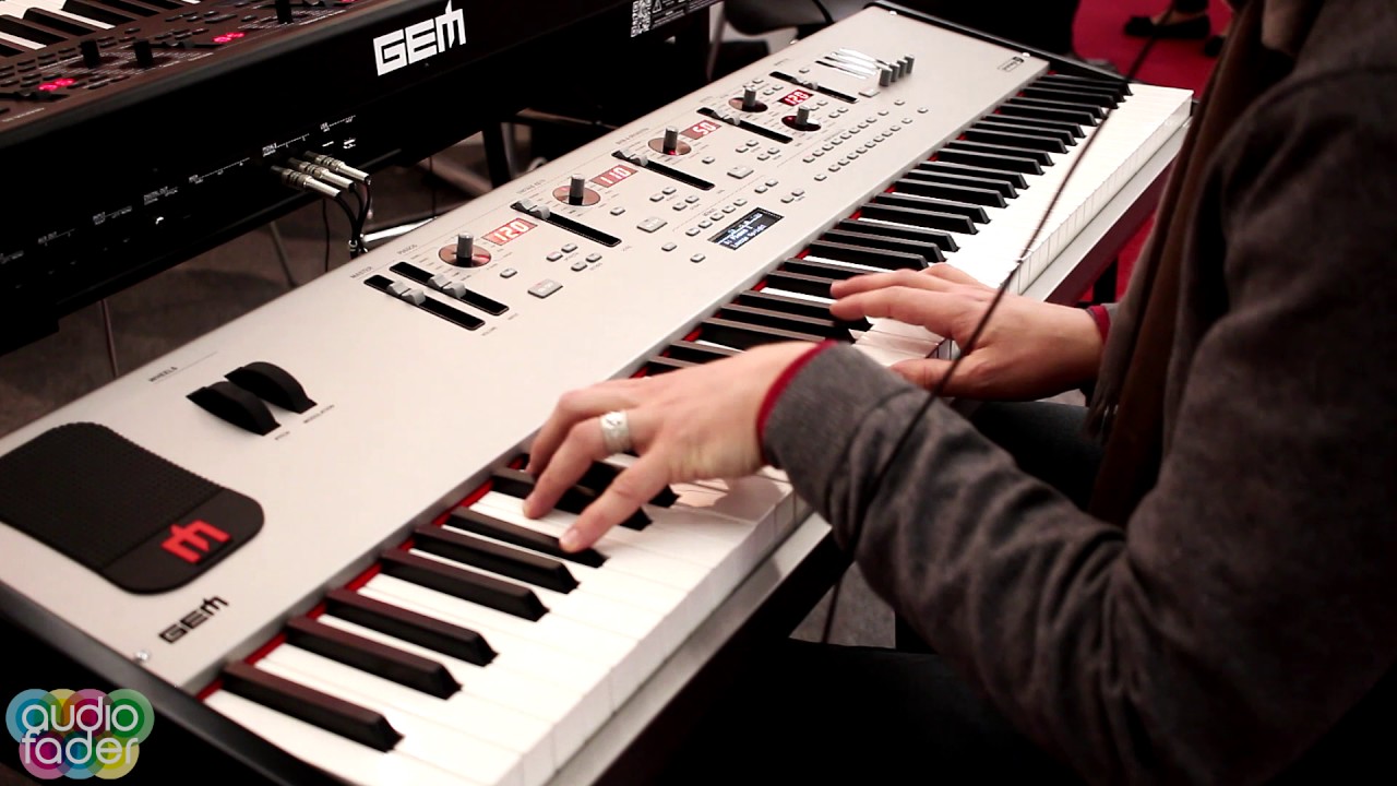 GEM Promega 2+ - Musikmesse 2017 con Stefano Airoldi