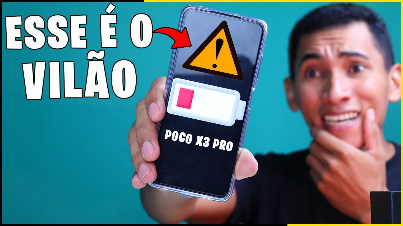 Desative o VILÃO da BATERIA do POCO X3 PRO antes que seja tarde
