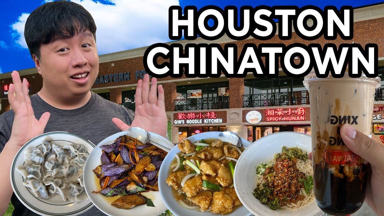 Chinatown Food Tour In Houston, TX | Qin's Noodle Kitchen + Xing Fu Tang | Chinese Food In Houston