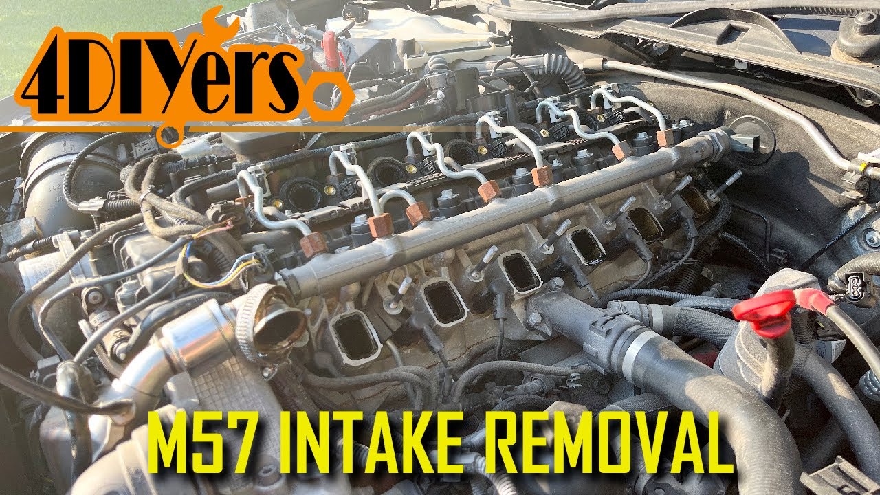 How to Remove the Intake Manifold on a BMW 335d M57 Diesel