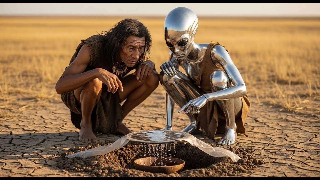 Ancient Survival Story | Alien Teaches Early Human a Skill Needed to Stay Alive: Invisible Water