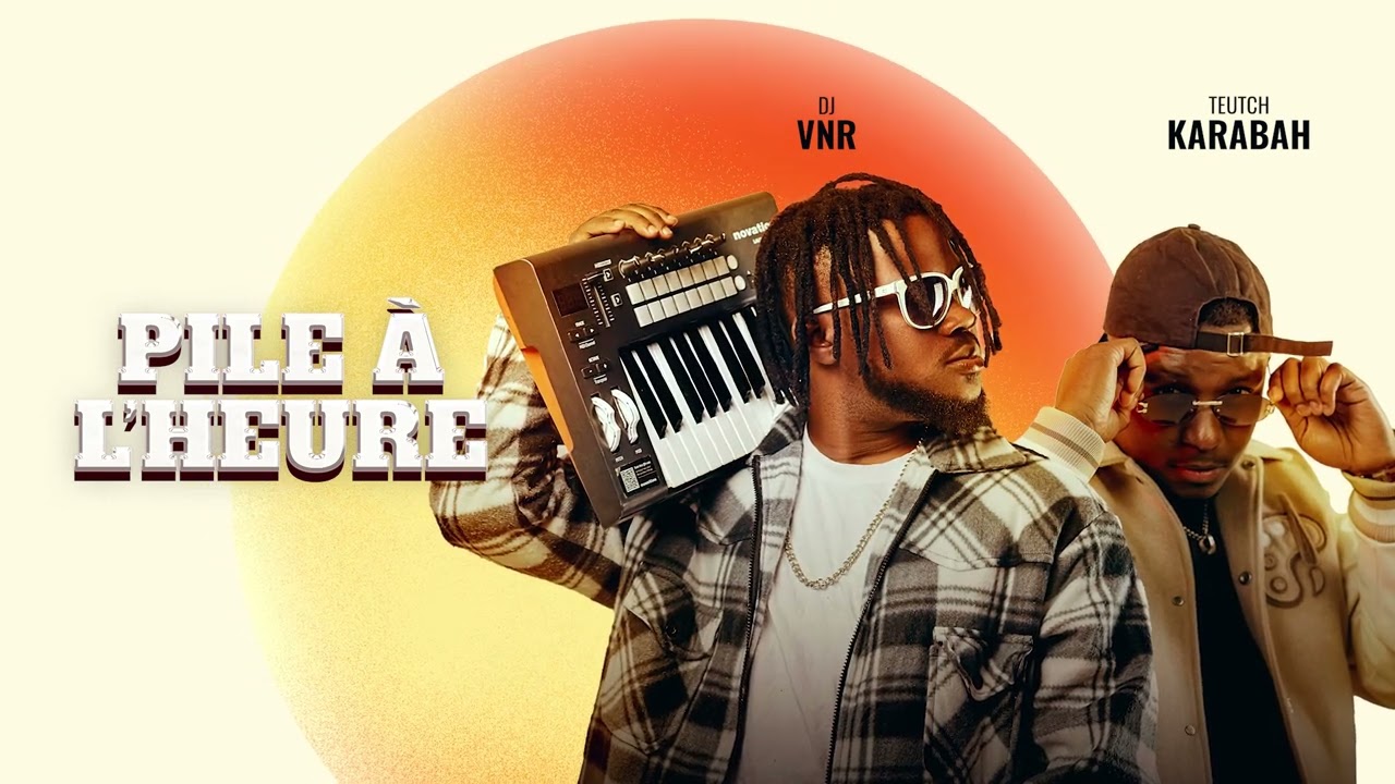 Teutch Karabah feat @djvnrbeatz  - Pile à l'heure (Visualizer)