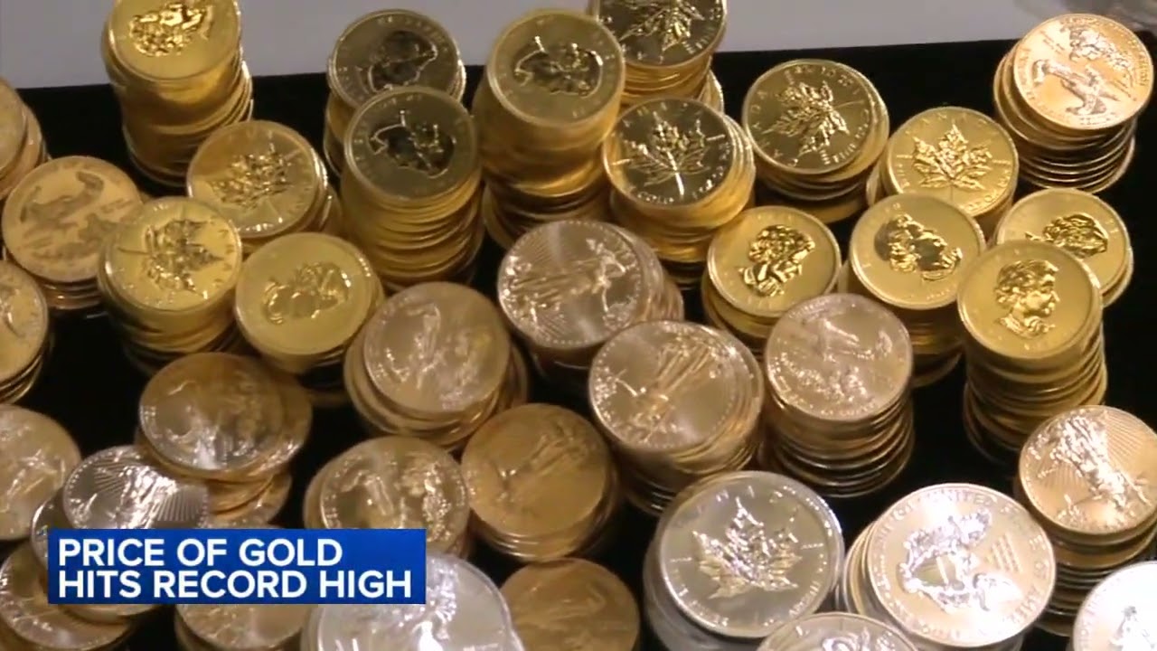 Gold prices hit record high