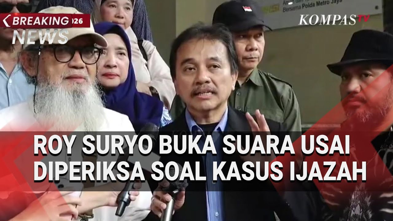 Roy Suryo Buka Suara Usai Ahli & Saksi Diperiksa soal Kasus Ijazah Jokowi