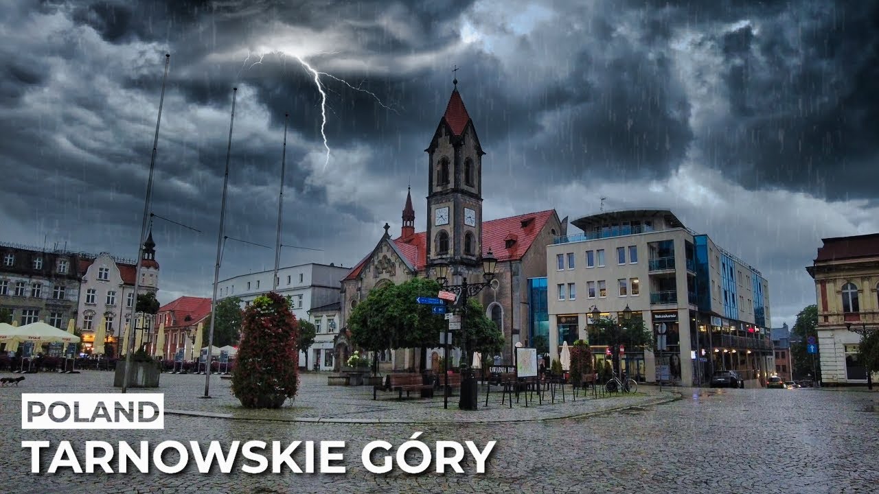 【4K】Alone in the Most Beautiful Town in Poland, Tarnowskie Góry