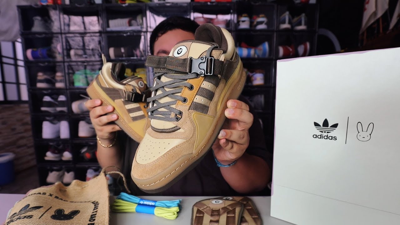 El par con más HYPE del Año 🔥 - Unboxing & On Feet Adidas Forum 84 x Bad Bunny 🐰