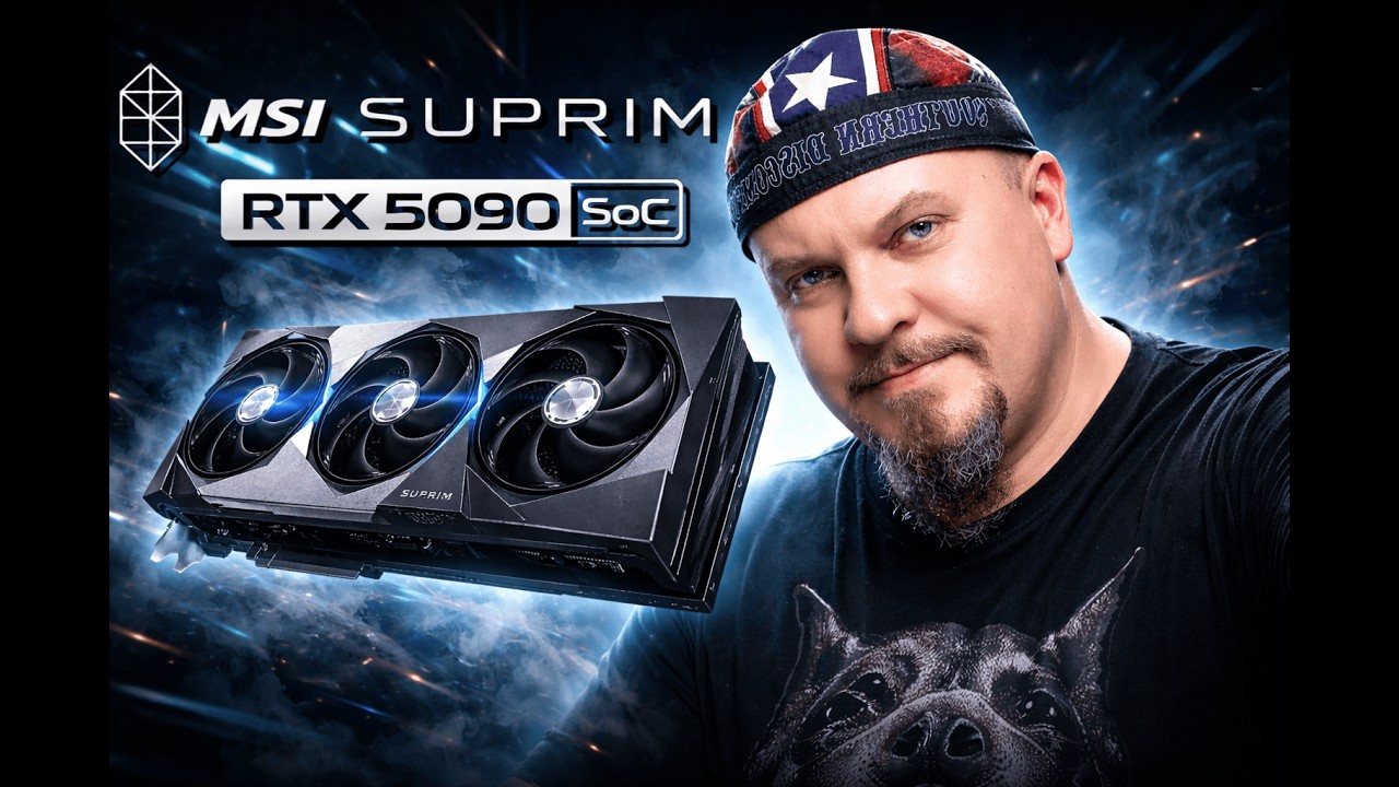 RTX 5090 SUPRIM SoC &mdash; Монстр Без Компромиссов | Тесты и Сборка ПК