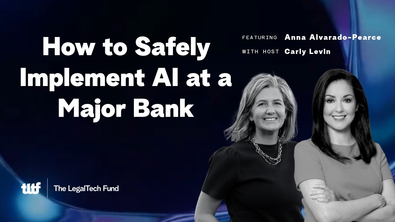 AI, Regulation, and the Modern Chief Legal Officer | Anna Alvarado-Pearce | Legal(tech) Briefs 2026