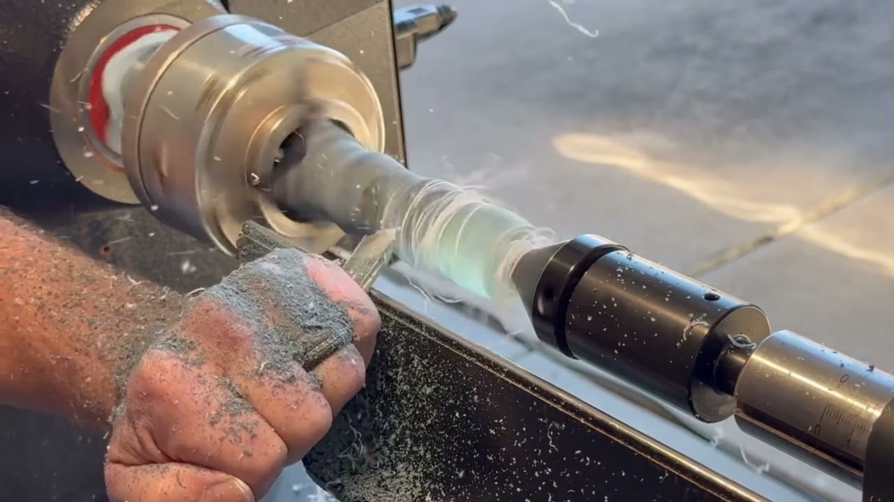 24k gold turning!! —guess what i turn this into - make sure to see the finish :))
