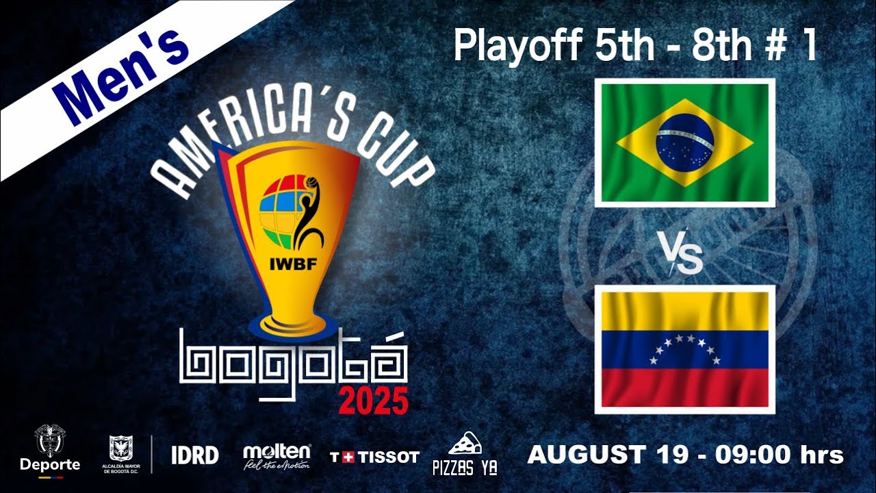BRA Vs VEN - Men´s Playoff 5th - 8th