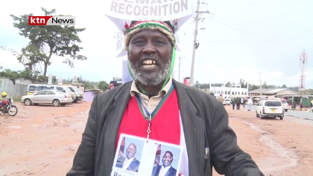 72-year-old man embarks on a journey from Kapenguria, West Pokot county to State House, Nairobi