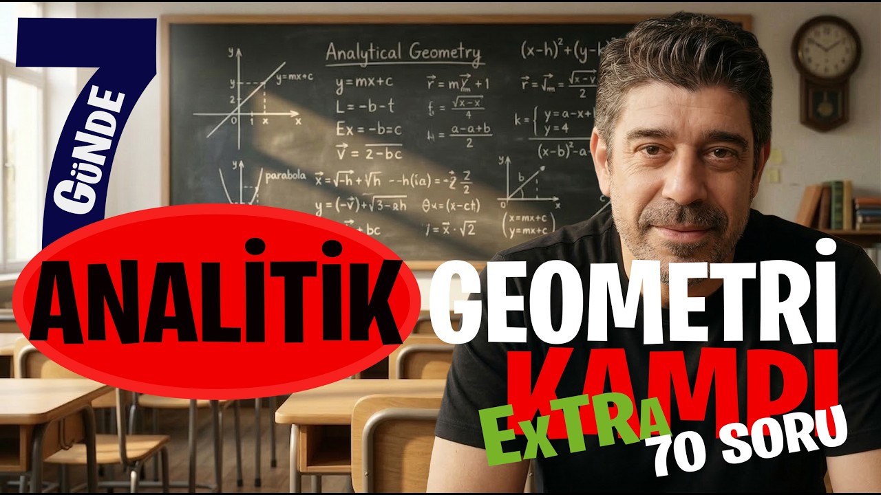 Analitik Geometri Tekrarı 70 Soru