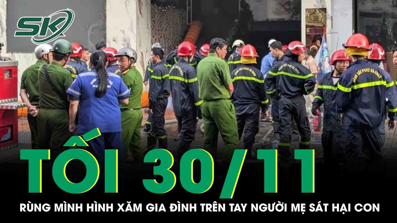 Tối 30/11: Ch&aacute;y khinh ho&agrave;ng tại thẩm mỹ viện 6 tầng: 20 người tho&aacute;t nạn, 1 &ocirc; t&ocirc; hư hỏng