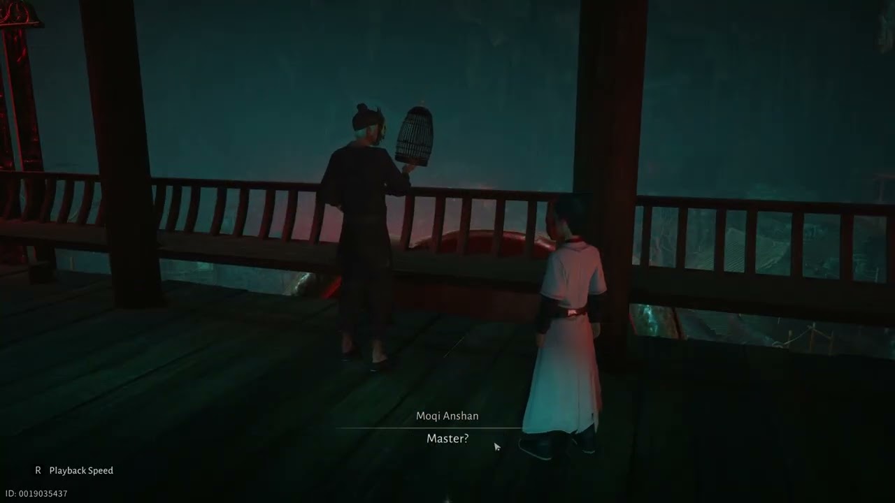 Where Winds Meet - Ghost market Granny Gray sword tassel quest