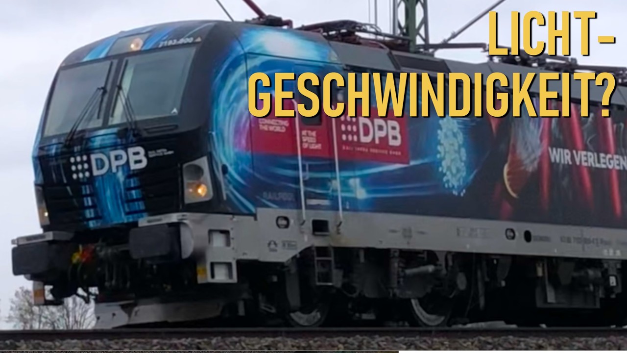Taurus & DPB Vectron - Lichtgeschwindigkeit auf Schienen