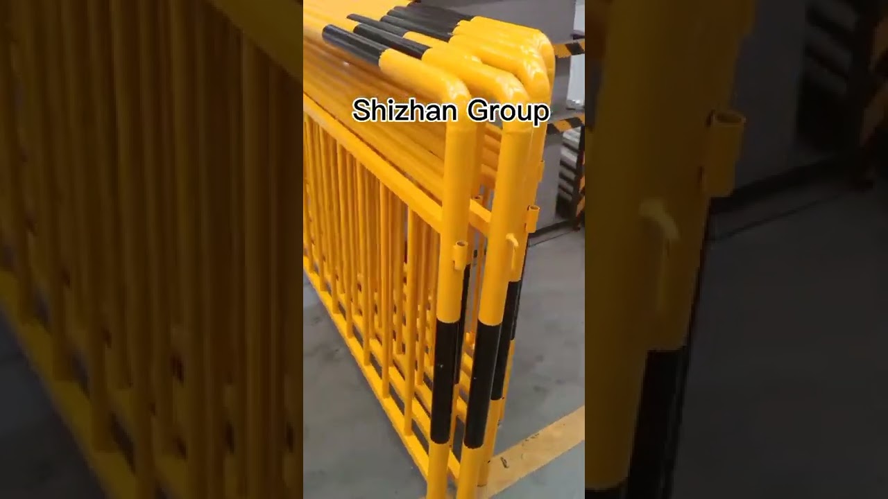 Barrier fence , warm color.#fence #barrie #barricade #factory #supplier #cheap #safety