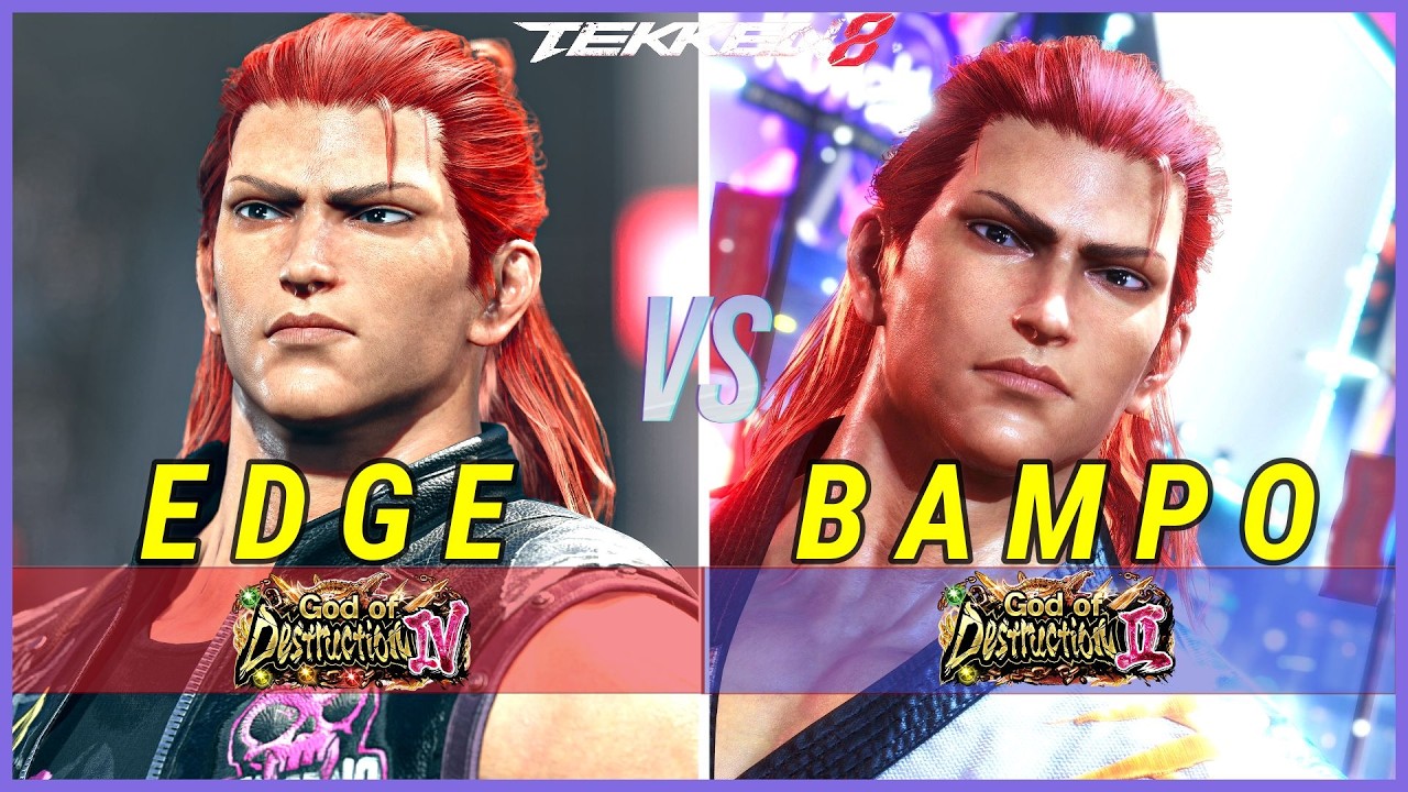 Tekken 8 (Season 3) | Edge (Hwoarang) Vs Bampo (Hwoarang) High Level Gameplay