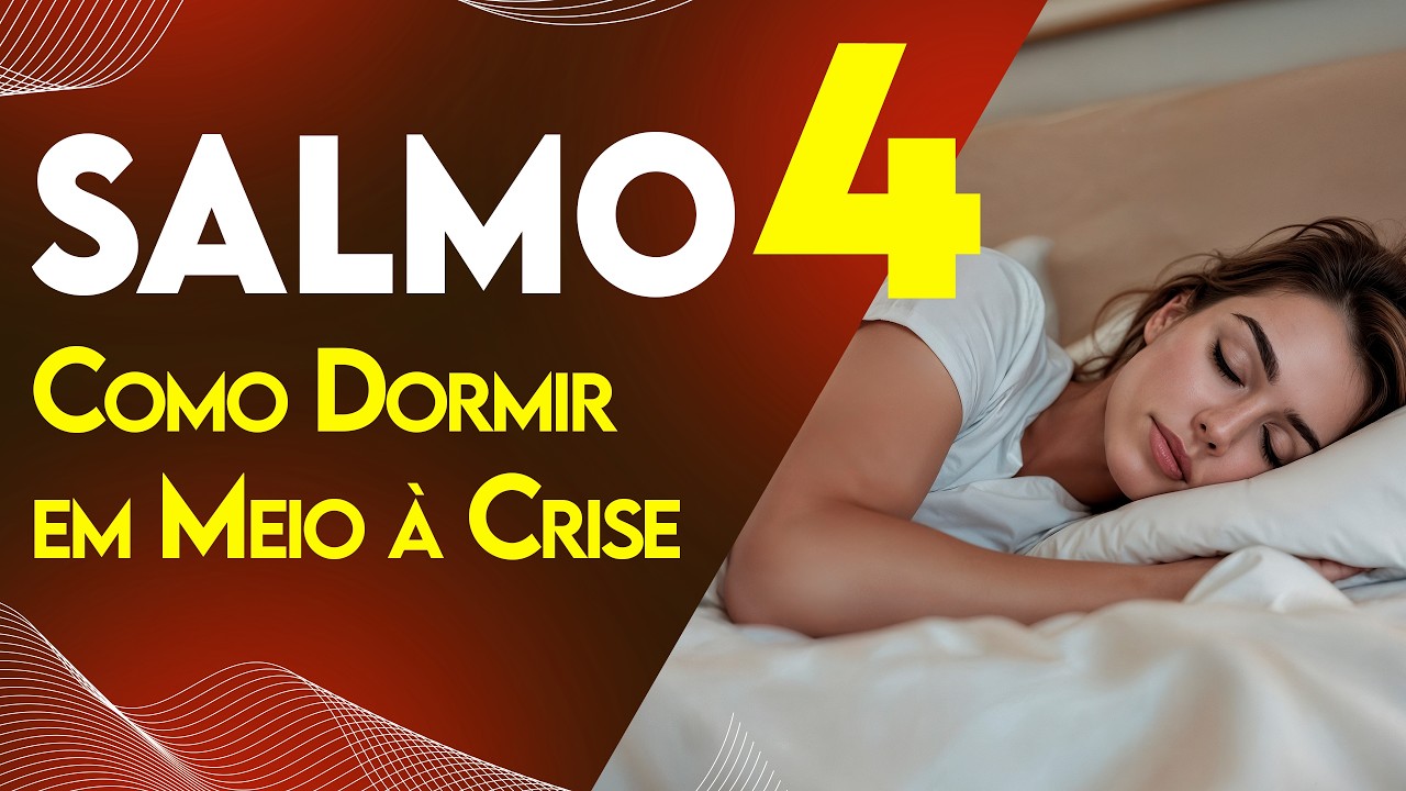 Salmo 4 | Oração contra Angústia na Alma (Deite na sua cama + Ouça = DURMA A NOITE TODA)