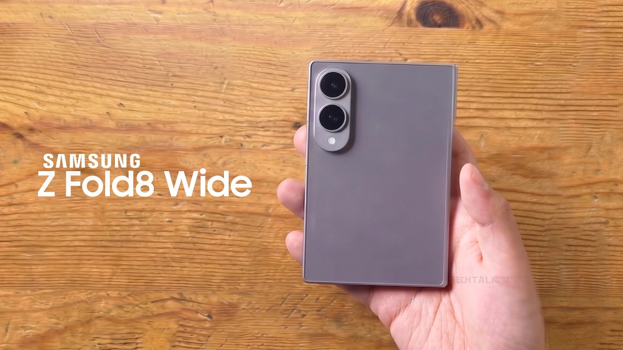 Samsung Galaxy Z Fold 8 Wide &mdash; лучший обзор на сегодняшний день.