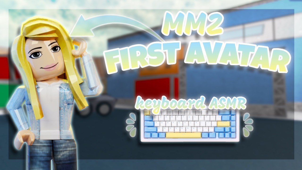 Playing MM2 with my *FIRST* avatar🫣 || Murder Mystery 2