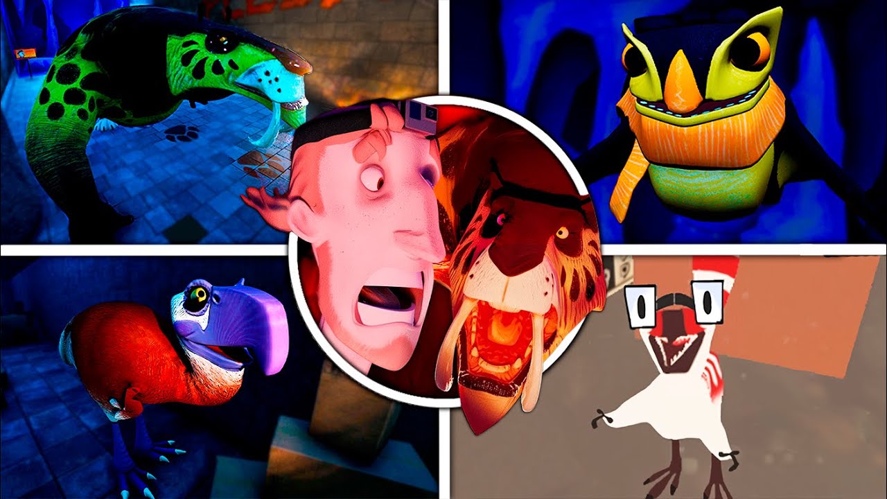 ❗️NIGHT OF THE EXTINCT❗️► Full Game + All Secrets Behind the Scenes | Mascot Horror