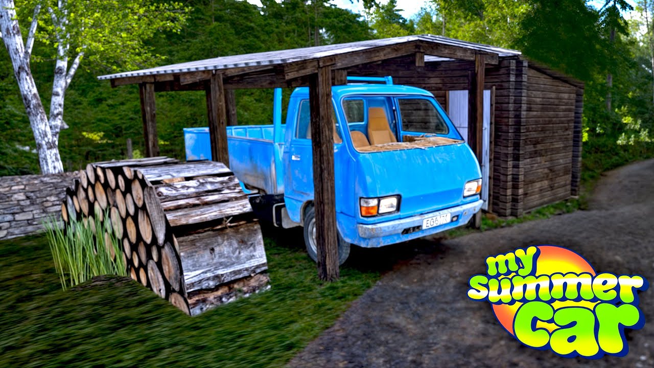 Fui morar no MATO numa CABANA SECRETA! - My Summer Car NOVA ERA #88