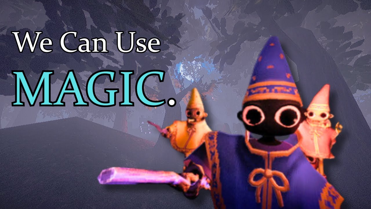 this Game Turns Us Into WIZARDS!