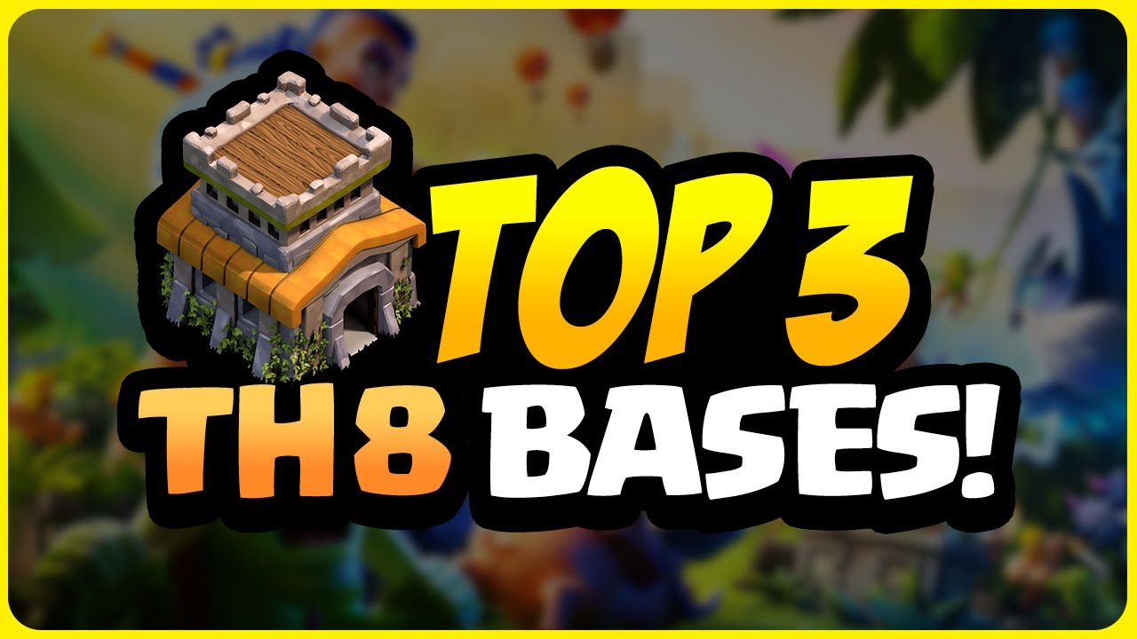 TOP 3 BEST TH8 Ranked Battle Bases 2026! + Copy Links 🫨 | Clash of Clans #clashofclans #coc