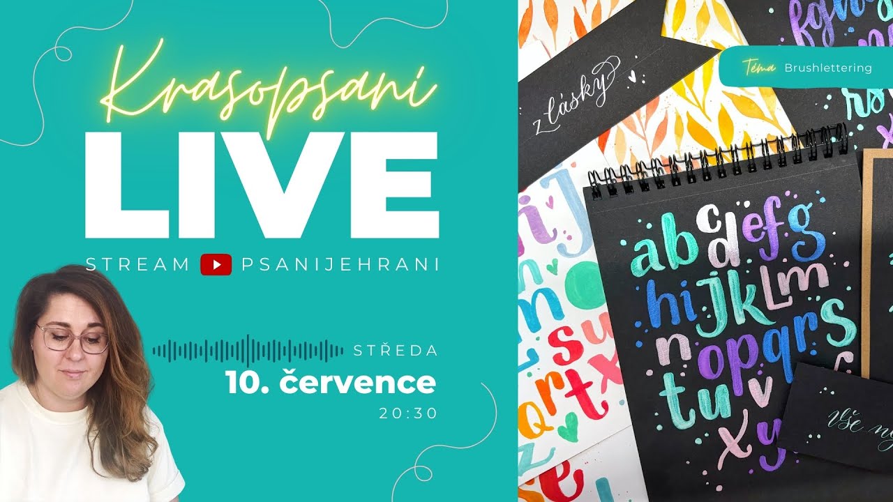 Brushlettering - jak krasopsát štětcem