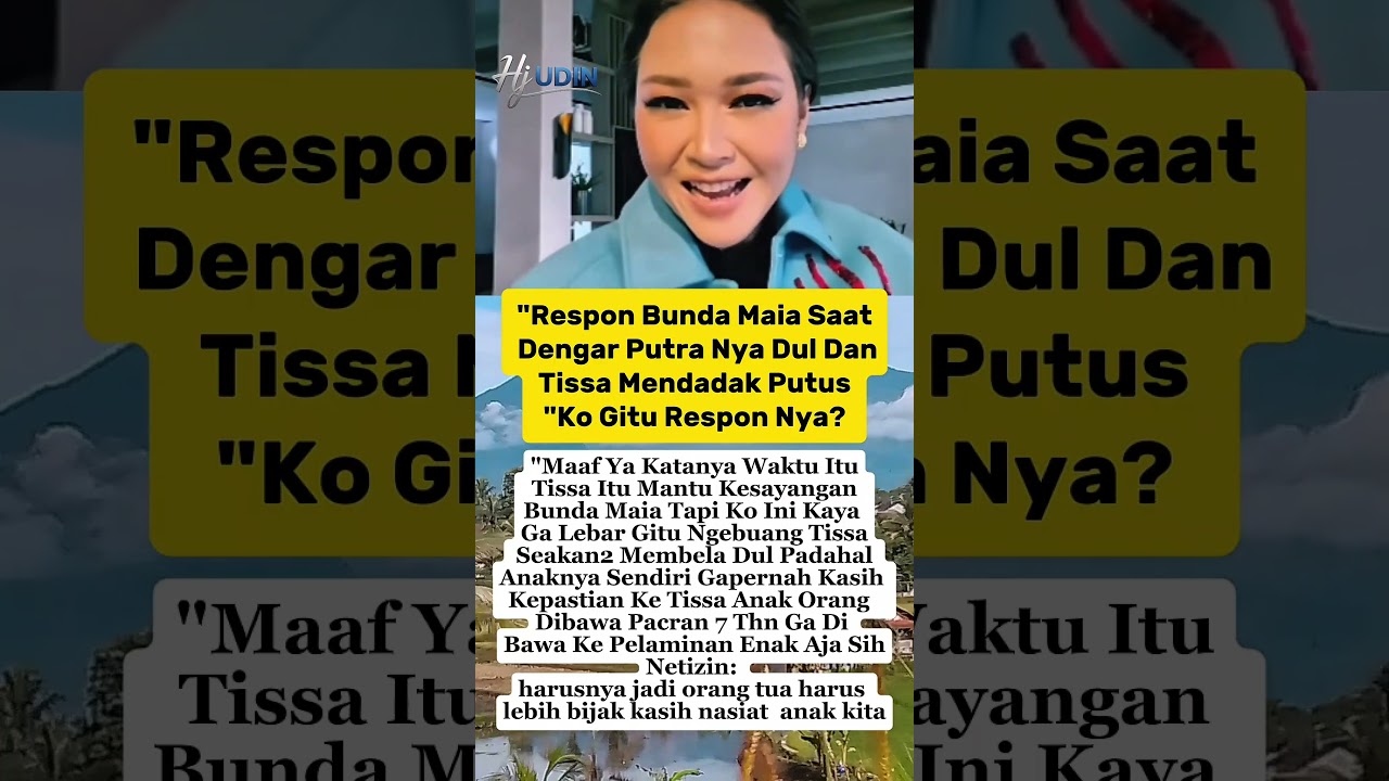 wejangan  bunda Maia buat dul setelah putus dengan Tissa