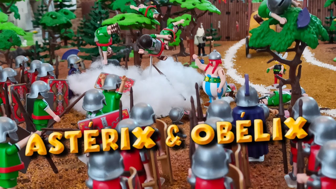 DIORAMA PLAYMOBIL | ASTÉRIX & OBÉLIX | EXPOSICIÓN PLAYMOBIL CORDOCLICKS