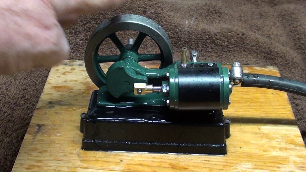 Tubalcain pt 10 RUNS THE STUART ENGINE UNDER STEAM