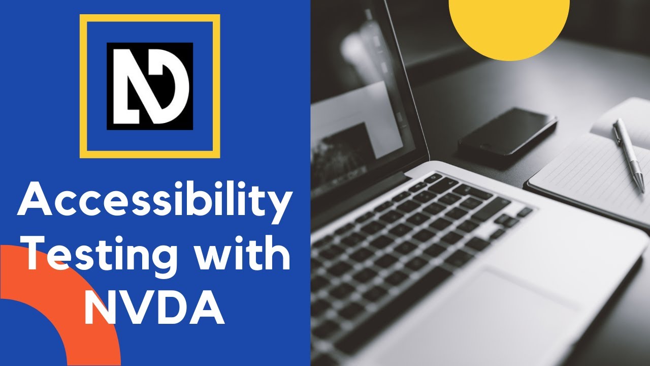 Accessibility Testing with NVDA Screen Reader for Beginners - Recorded Live Lecture