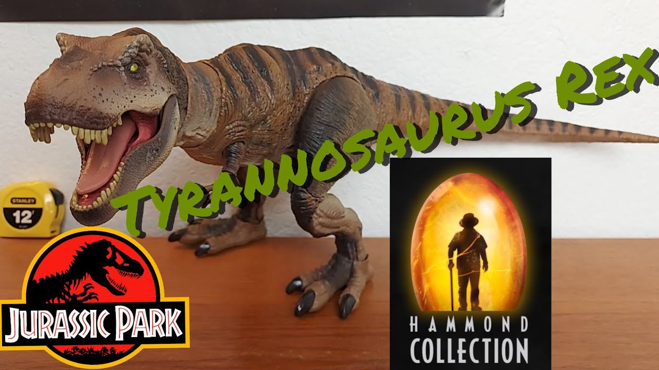 Hammond Collection Jurassic Park Tyrannosaurus Rex |S PIDER's dino review
