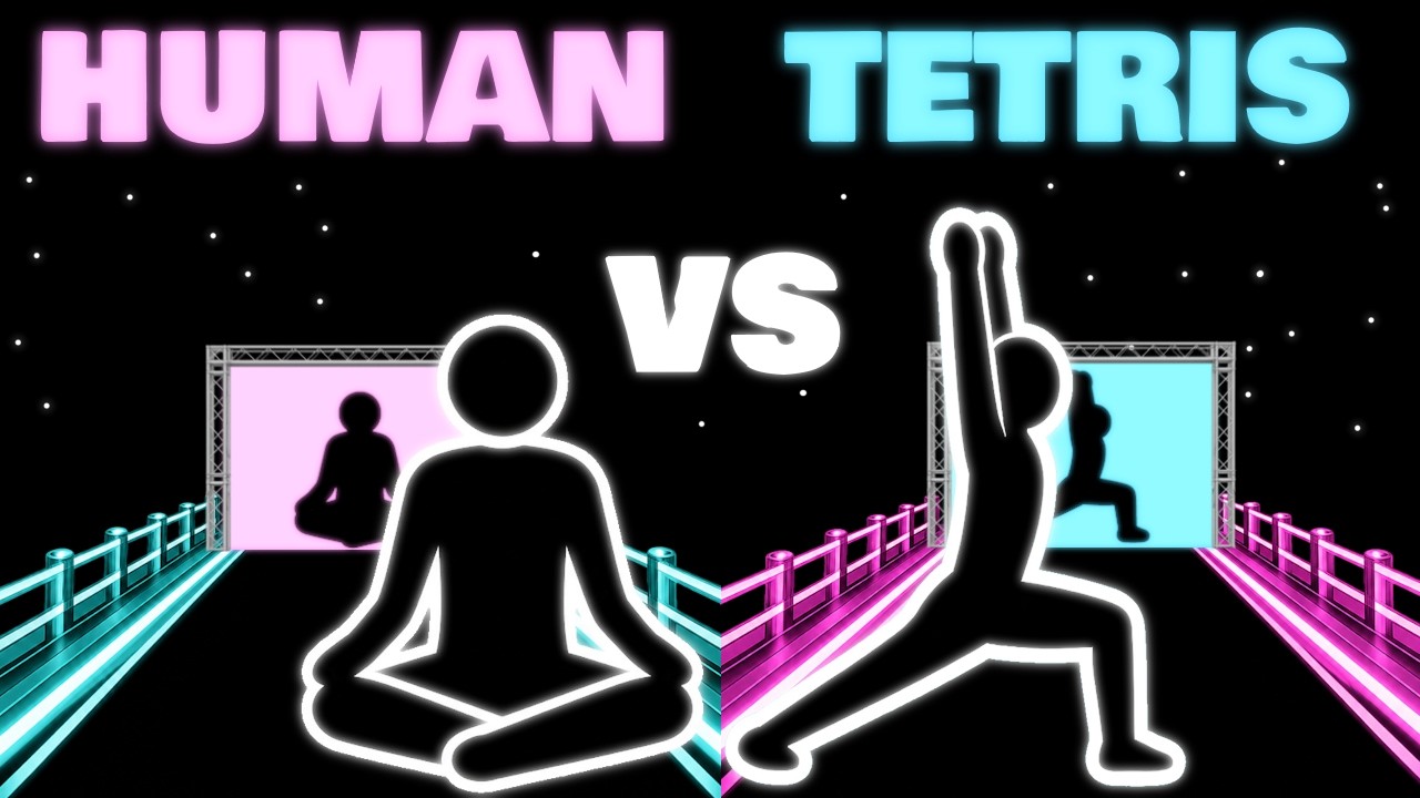 HUMAN TETRIS DUEL | 2 Players PVP Version | Immersive Interactive