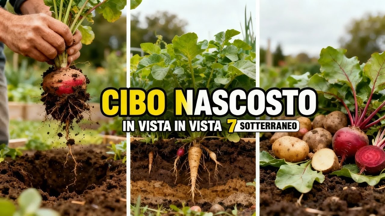 7 unterirdische Lebensmittel, die gut sichtbar versteckt sind (Der perfekte Überlebensgarten)