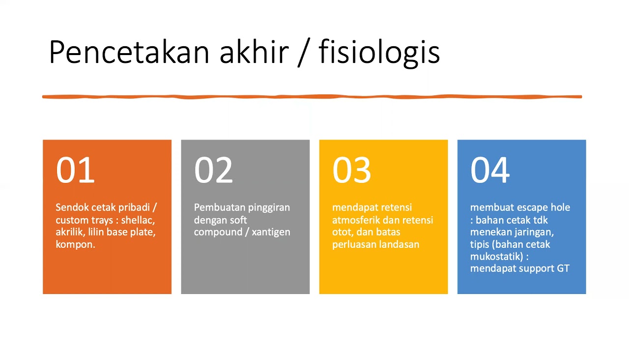 Gigi Tiruan Lengkap : Prinsip Desain : Retensi, Stabilisasi dan Pencetakan Mukostatik.