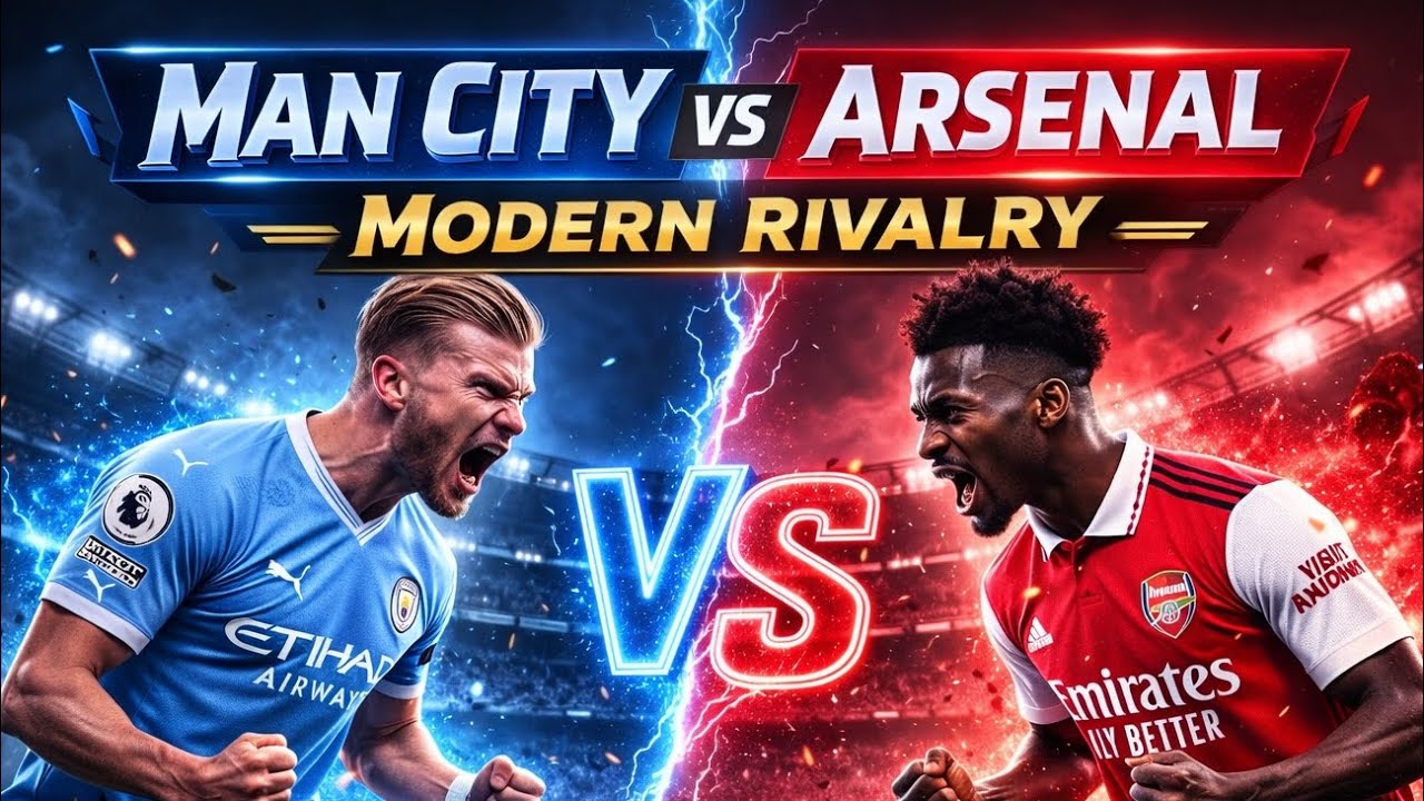 🔥 Modern Rivalry – Epic Match | Men city VS Arsenal⚽🔥