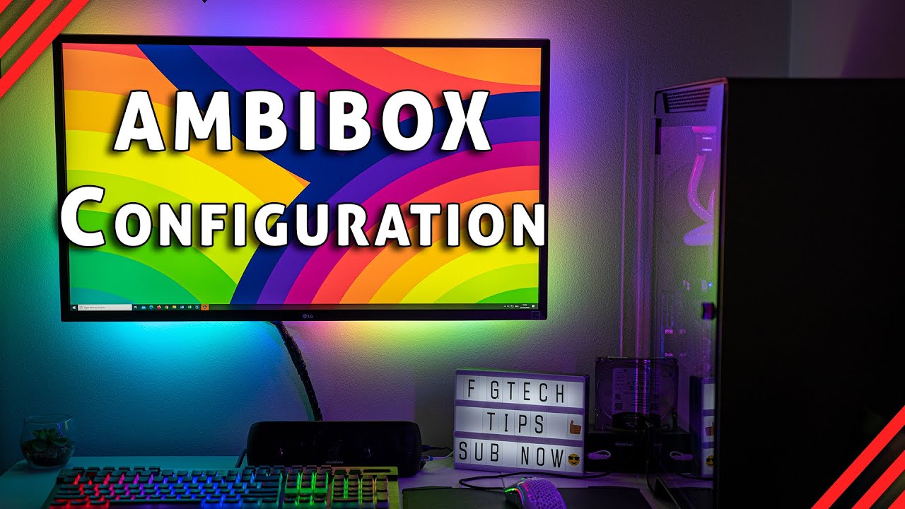 Как настроить Ambibox на ПК — руководство по эксплуатации #ambilight #ambibox