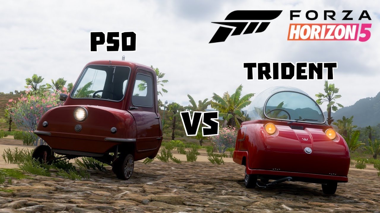 Peel P50 vs Peel Trident - Forza Horizon 5!!!