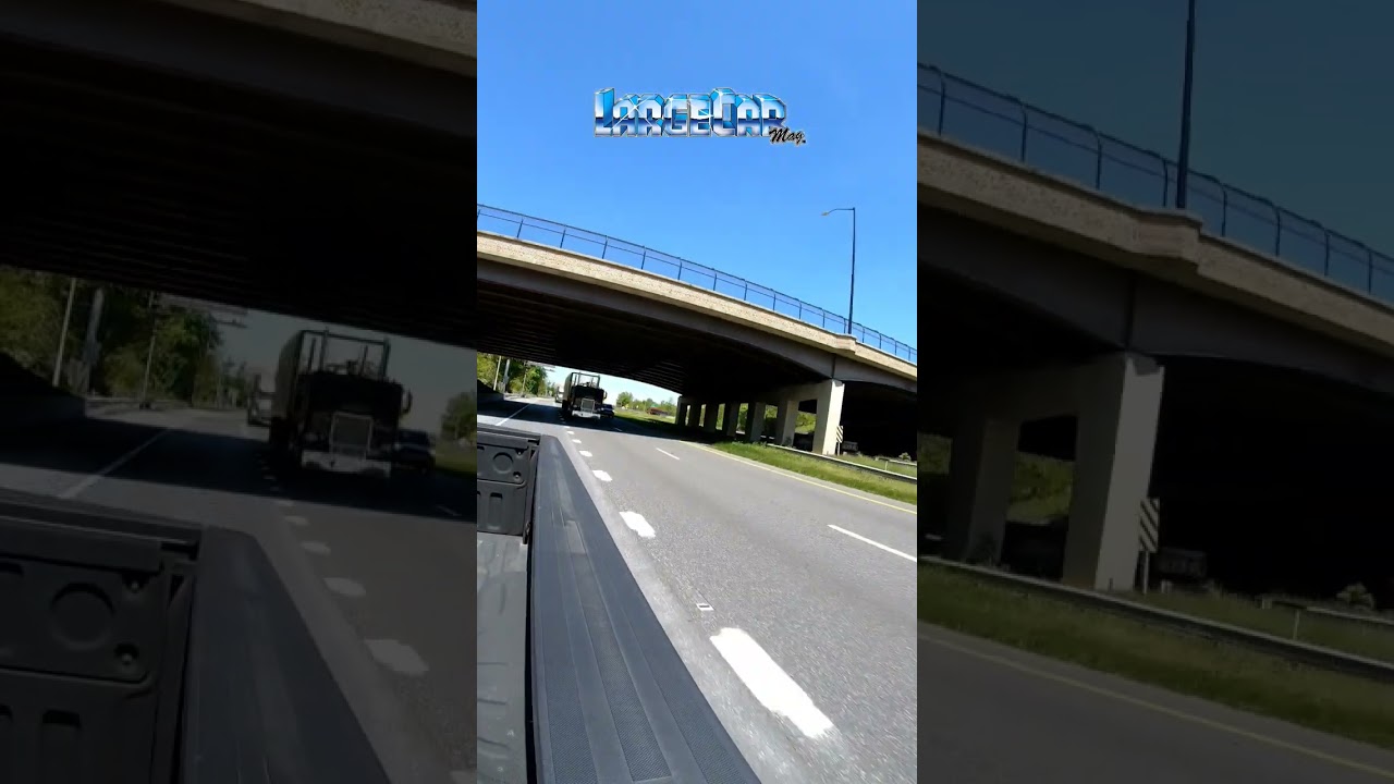 I caught this very cool Freightliner cabover last spring on I-81