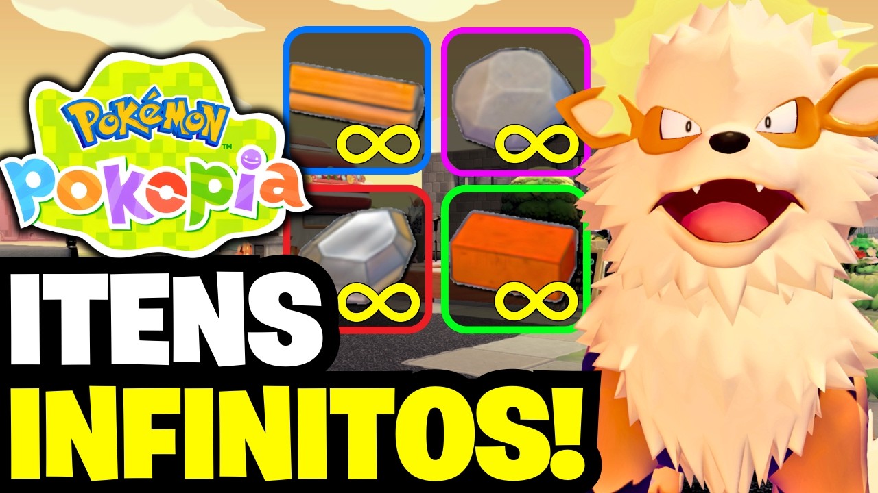 MELHOR FARM DE ITENS em Pokémon Pokopia